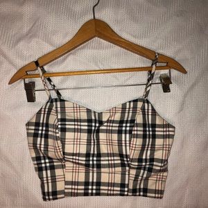 Windsor Plaid Pattern Top